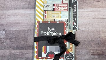 File Folder Mini Album - Use your Stash