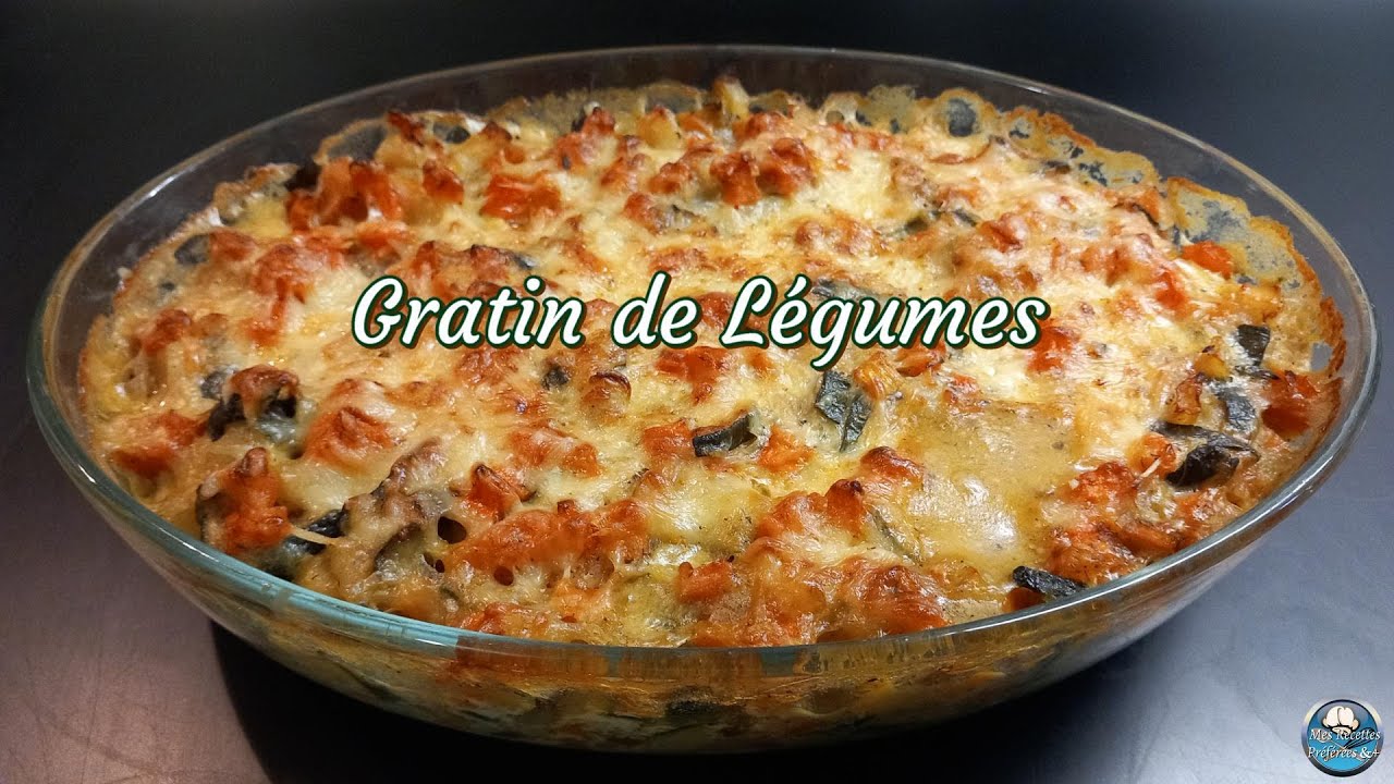 Recette GRATIN de LÉGUMES :  Carottes, Courgettes et Pommes de terre  🥕🥔👌😋