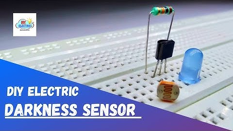 Automatic lights Using LDR And BC547 Transistor #diy #ldr #bc547