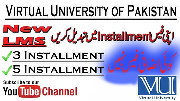 Vu  fees Converting into Installments: A Step-by-Step Guide