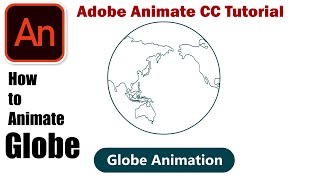 Simple Globe Animation in Animate CC | Adobe Animate Tutorials