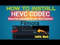 HEVC CODEC Must be installed to use this Feature Flimora. फ़्री में install करे HEVC कोड @TechnoVG