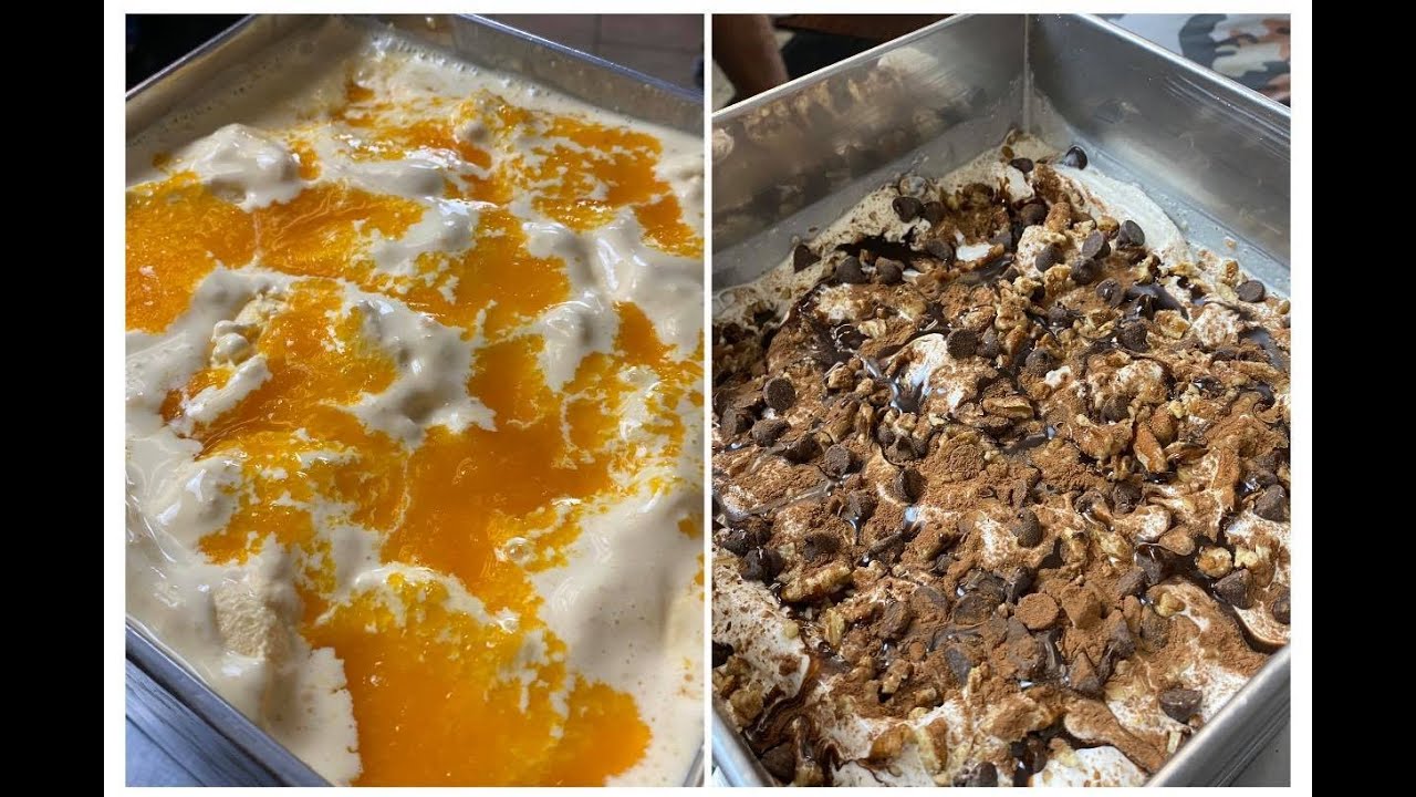 Clase de Helado ChocoNuez/ Helado 🍨 Yogurt de  Durazno ☺️☺️🔴