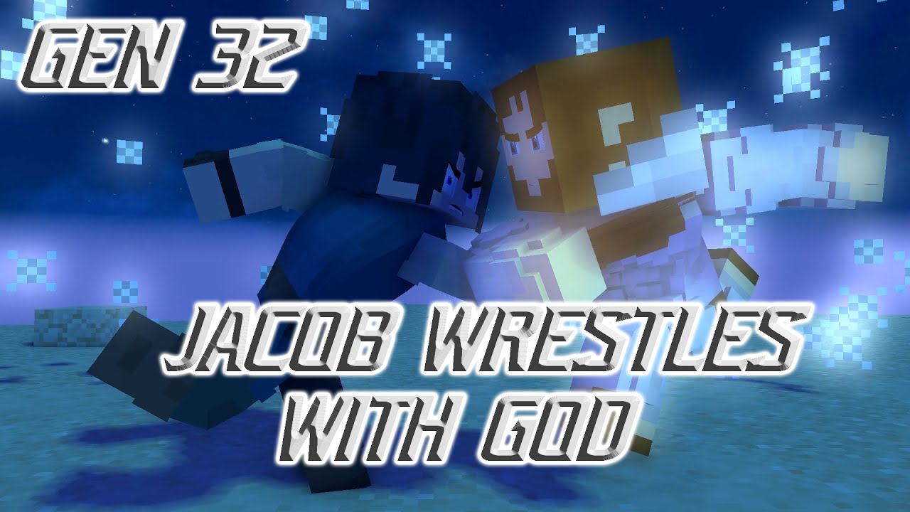 Genesis 32 - Jacob Wrestles with God ( Christian Minecraft Animation )