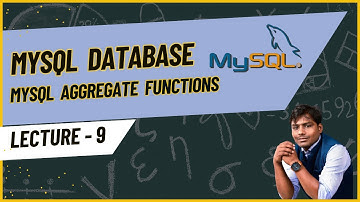 SQL lecture - 9 | Aggregate Functions | NMD PVT LTD