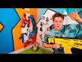 24 HOUR NERF BUNKER TRANSFORMATION!