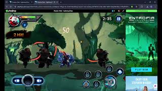 i play  Shadow Stick   Lightning Ninja fighting game   ⚔⚔⚔⚔⚔⚔⚔🗡🗡🗡😡😡🐱‍👤🐱‍👤 screenshot 5