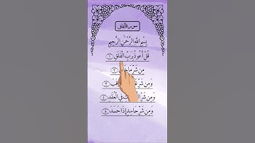 Surah Al-Falaq | The Dawn | سورة الفلق  | Egzon-Ibrahimi #surahfalaq #quran