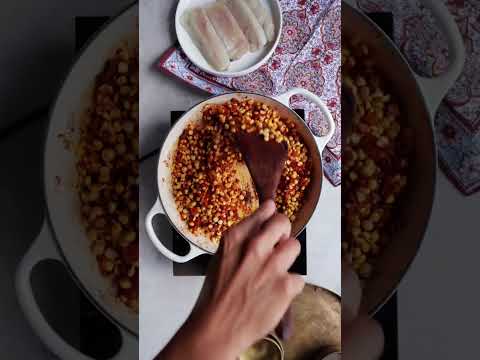 Coconut Chana Dal Fish Curry Recipe