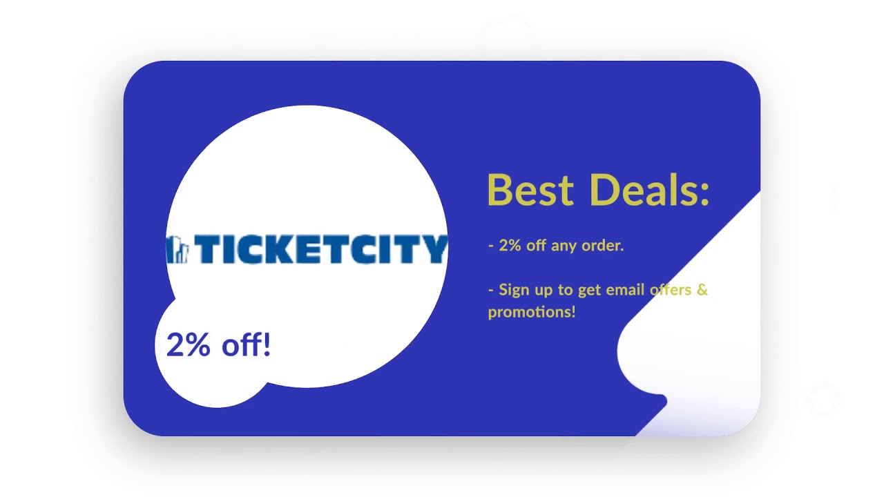 TicketCity Featured Student Discounts & Deals