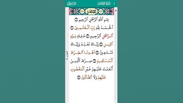 surah AlFatihah Mohamed Siddik Al Minshawi 01 I سورة الفاتحة