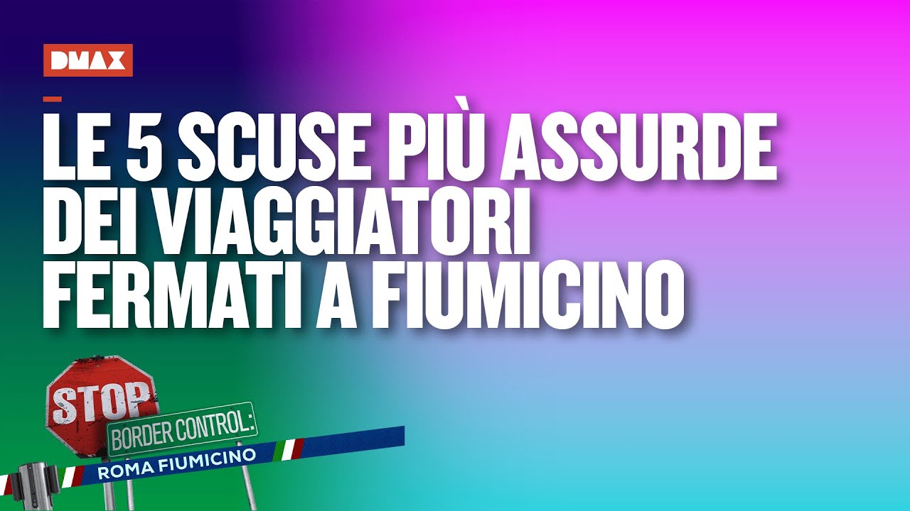 Le 5 scuse più assurde dei viaggiatori fermati a Fiumicino | Stop! Border Control Fiumicino