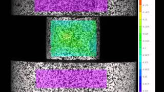 Digital Image Correlation of a Ti-6Al-4V Compression Specimen