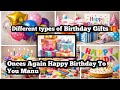 Different types of Birthday Gifts 🎁