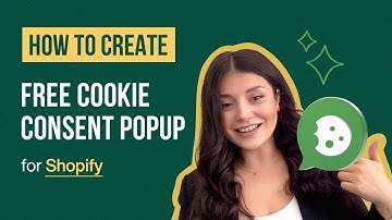How to Create a Cookie Consent Popup for Shopify for FREE!