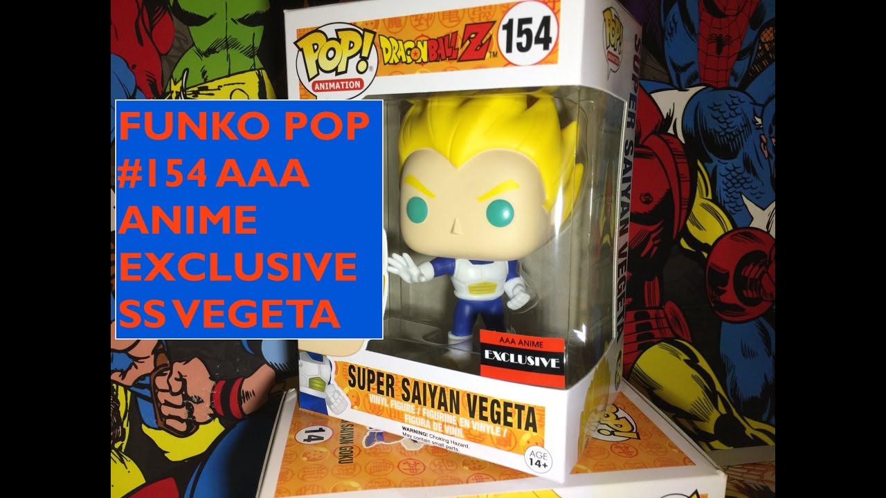 Super Saiyan Vegeta Funko Pop! No. 154 - Exclusive