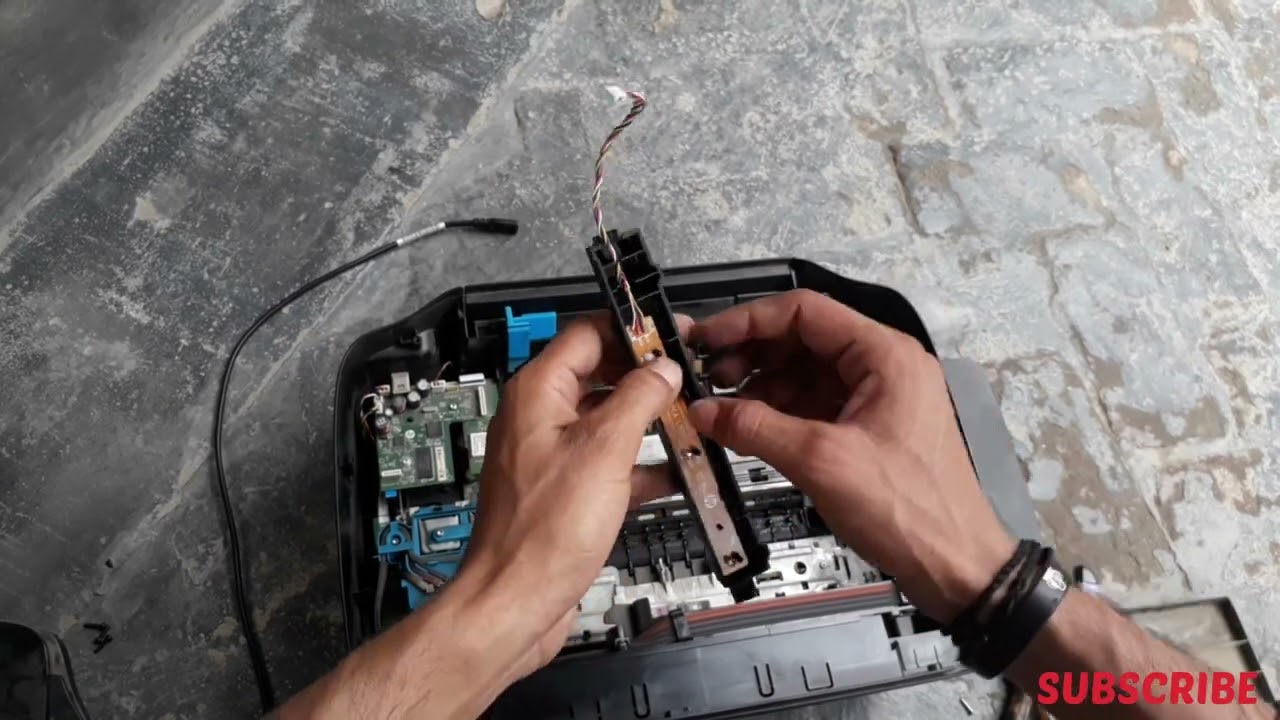 How to fix hp Deskjet 5820,5821 Printer E1,E2,E3,E4 error in Hindi 100%