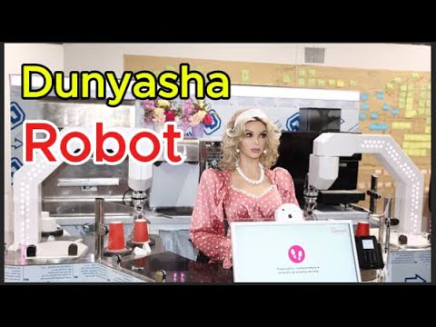 Meet Cashier Dunyasha robot, Dunyasha impresses attendees and simulates human interaction