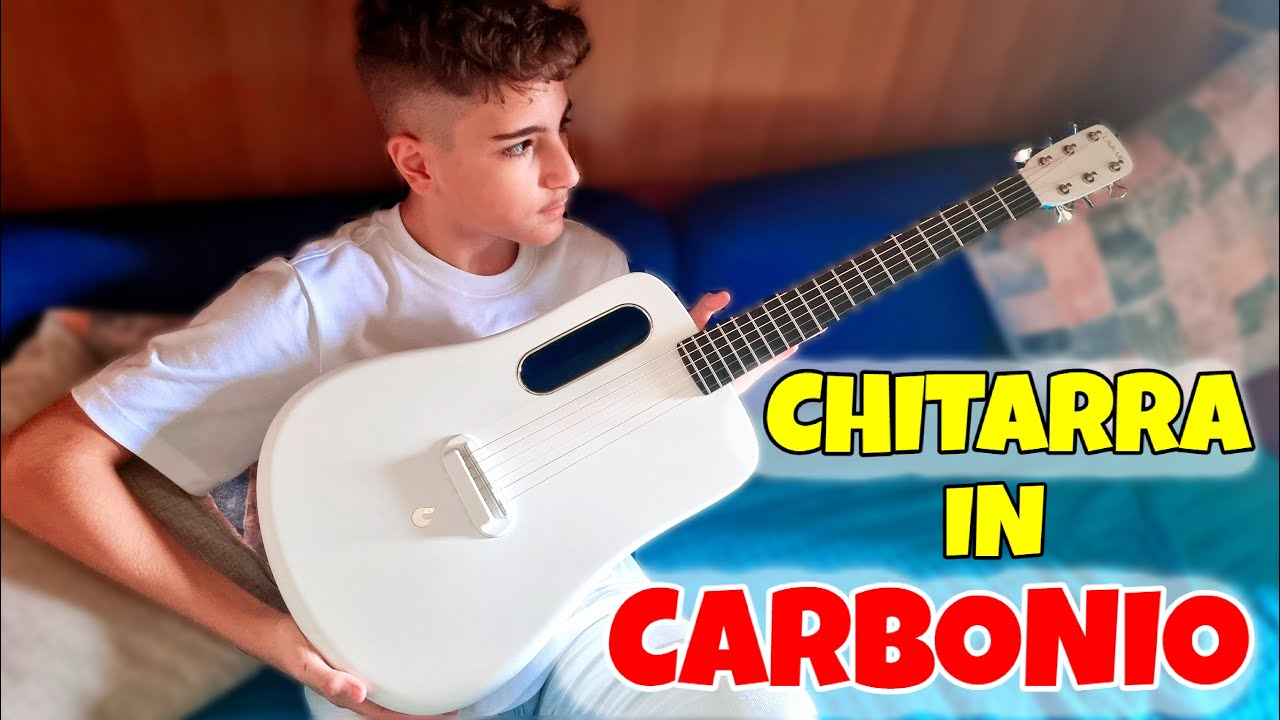 LA MIA CHITARRA in FIBRA DI CARBONIO - Leo Toys - YouTube
