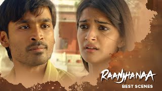 Raanjhanaa Best Scenes -  Dhanush & Sonam Kapoor - Hindi Superhit Movie