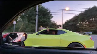 HELLCAT VS ZL1 1LE CAMARO!!