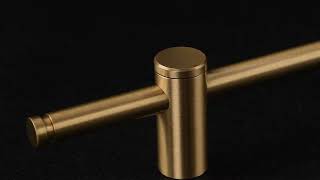 Adjustable Long Handle Liberty Hardware Cabinet Pulls Durable Brass Long Handle