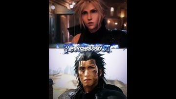 Cloud Strife Vs Zack Fair (writing) #anime #manga #fyp #finalfantasy7 #finalfantasy #ff7 #ff7r