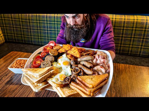 THE TRAP'S UNBEATEN FULL WELSH BREAKFAST | BeardMeatsFood