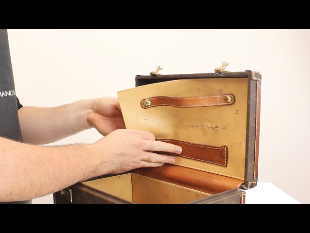 How a $4,000 Louis Vuitton Vanity Case Gets Professionally Restored