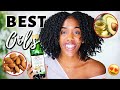 BEST OILS FOR NATURAL HAIR | For GROWTH, Longer MOISTURE, and Sealing | My Week of Favorites Day 6