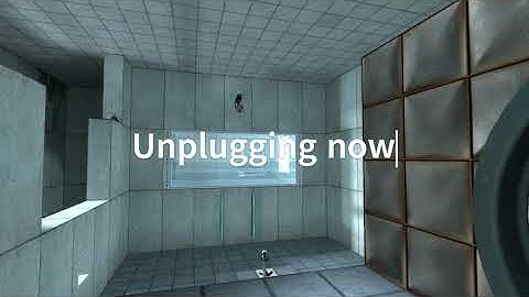 Playing Portal on a USB Drive and Unplugging it Mid-Game