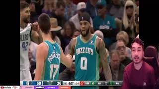 Jayboo reacts to MAVERICKS at HORNETS | FULL GAME HIGHLIGHTS  | April 9, 2024