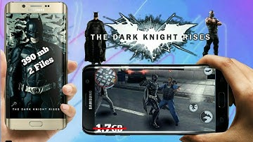 Highly Compressed The Dark Knight Rises Android | apk+data | Gameplay Proof | Hindi
