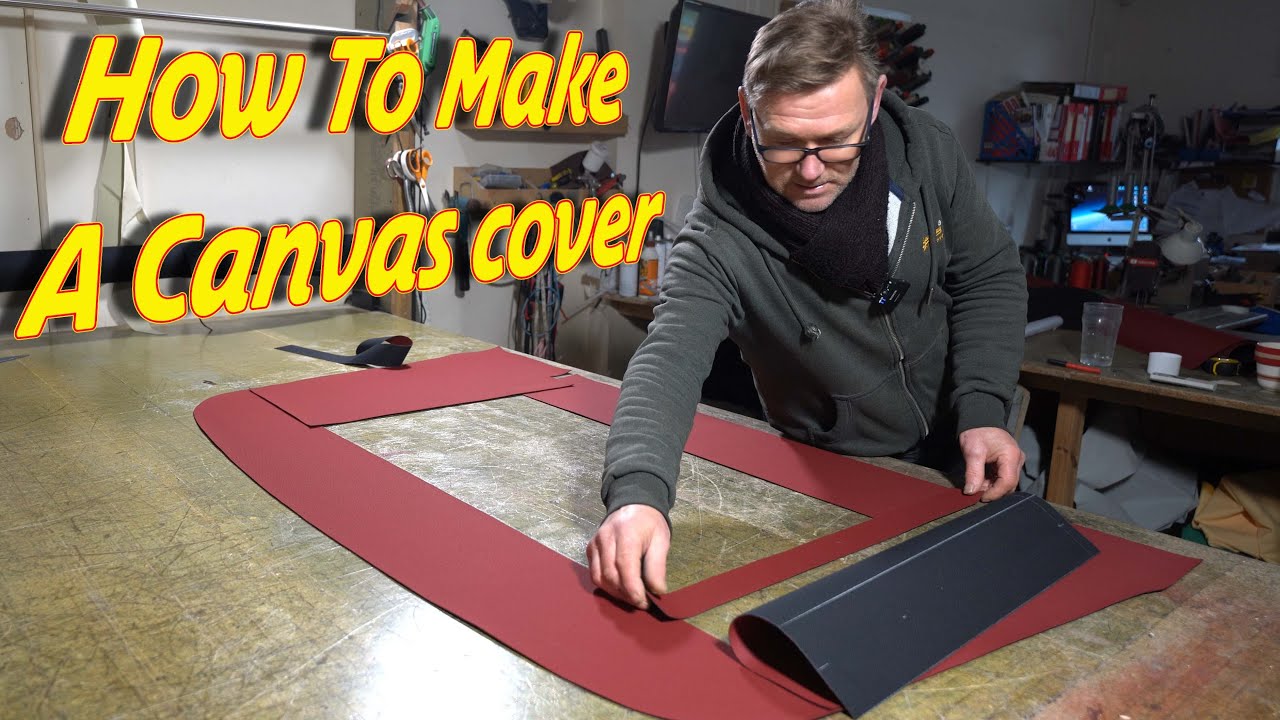 How to make a canvas top for a Land Rover Defender. Auto upholstery