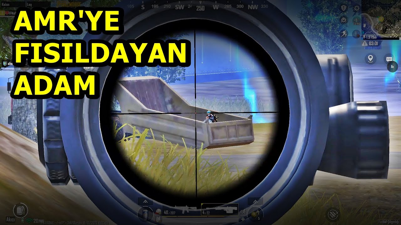 AMR'YE FISILDAYAN ADAM BATUR ! ONE MAN SQUAD PUBG MOBİLE