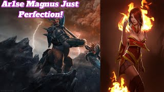 Ar1se - Legendary Magnus Player Total Game Changing Plays Dota 2 Highlights!