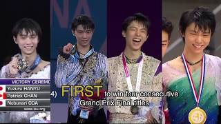 Yuzuru Hanyu - 羽生結弦 - 16 World Records &amp; FIRST to