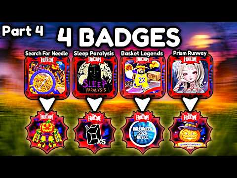 [Part 4] How To Get 4 BADGES in The Hollow! (Roblox Event)