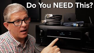 What is an AV Receiver and WHY You Need One  Home Theater Basics