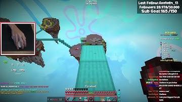 Insane FIREBALL TNT Play in Bedwars...
