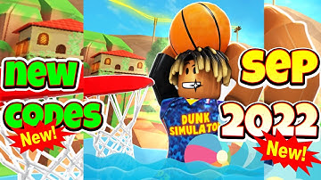 2022 ALL SECRET CODES Roblox [🏖️ BEACH COURT] Dunking Simulator, NEW CODES, ALL WORKING CODES