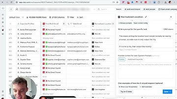 Recruitment Cold Email Workflow for New Jobs Posted (Clay)