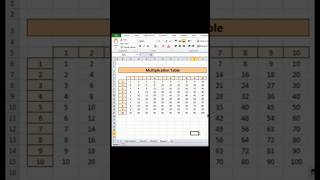 automatic create tables in excel || excel tutoring #excel screenshot 2