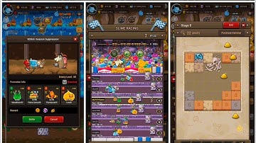 Slime Miner 900km Invasion Suppression, Slime Race Challenge, Slime Points, Mercenary & Excavation