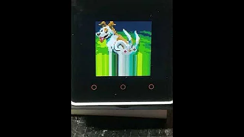 Sprite reveal effect with LovyanGFX