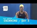 Swimming - Day 3 Men's and Women's Heats | Full Replay | Nanjing 2014 Youth Olympic Games
