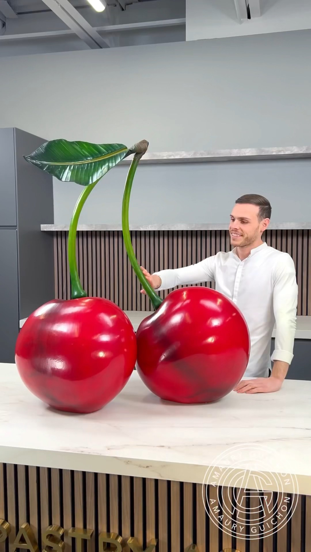 Chocolate Cherries! ? Making my favourite fruit taste like chocolate!#amauryguichon #chocolate