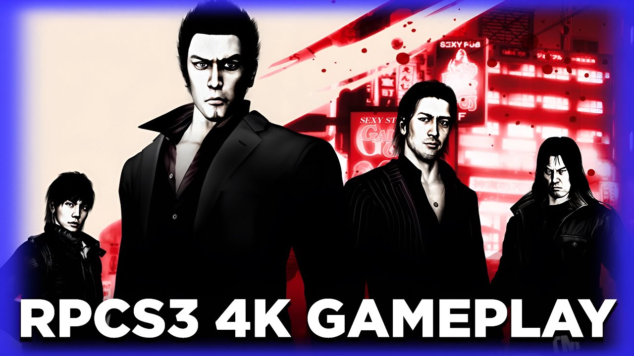 Yakuza 4 4K Gameplay RPCS3 PS3 Emulator - YouTube