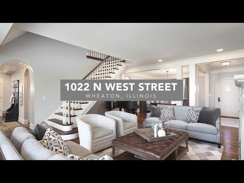 1022 N West St, Wheaton, IL home video tour