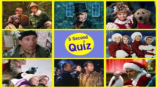 5 Second Quiz - Guess The Christmas Movie Based On The Picture